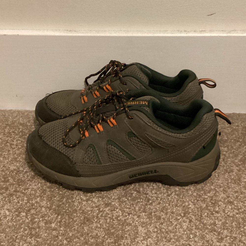 Merrell Men's Athletic Shoes - Green and Orange